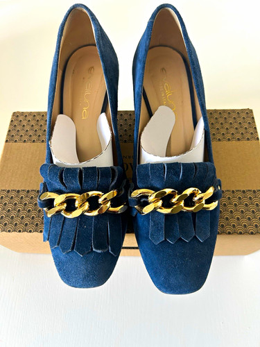 Ilse jacobsen blue - ilse, suede