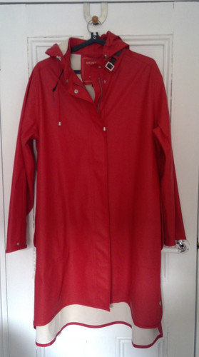 Ilse jacobsen red rain - red, coat